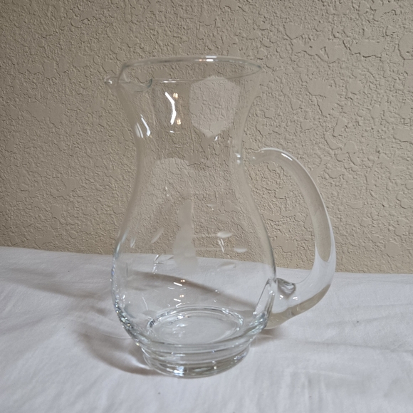 Princess House Other - Princess House Heritage Clear Crystal Pitcher